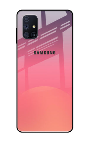 Sunset Orange Samsung Galaxy M51 Glass Cases & Covers Online