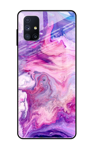 Cosmic Galaxy Samsung Galaxy M51 Glass Cases & Covers Online