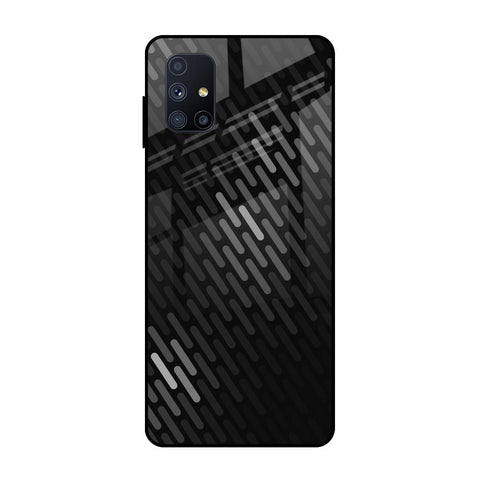 Dark Abstract Pattern Samsung Galaxy M51 Glass Cases & Covers Online