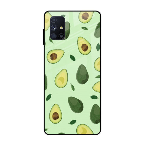 Pears Green Samsung Galaxy M51 Glass Cases & Covers Online