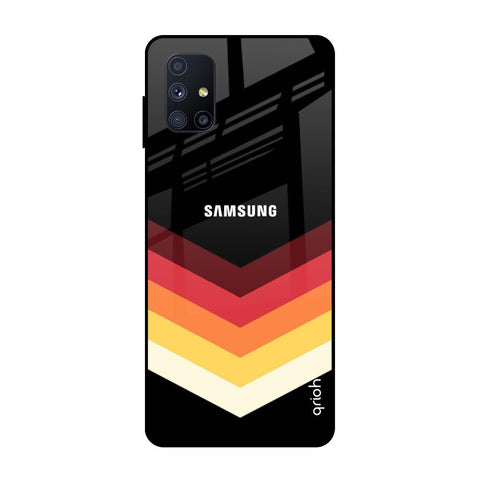 Abstract Arrow Pattern Samsung Galaxy M51 Glass Cases & Covers Online