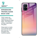 Lavender Purple Glass case for Samsung Galaxy M51