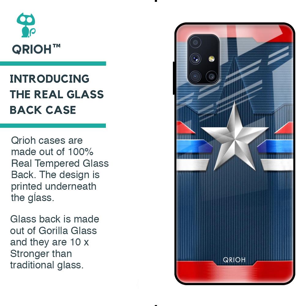 Brave Hero Glass Case for Samsung Galaxy M51