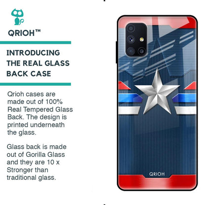 Brave Hero Glass Case for Samsung Galaxy M51