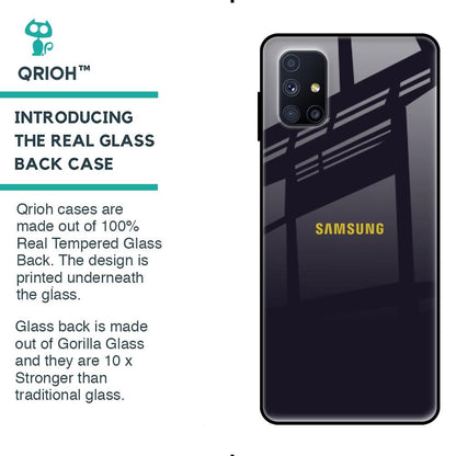 Deadlock Black Glass Case For Samsung Galaxy M51
