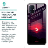 Morning Red Sky Glass Case For Samsung Galaxy M51