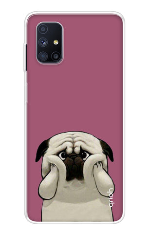 Chubby Dog Samsung Galaxy M51 Back Cover