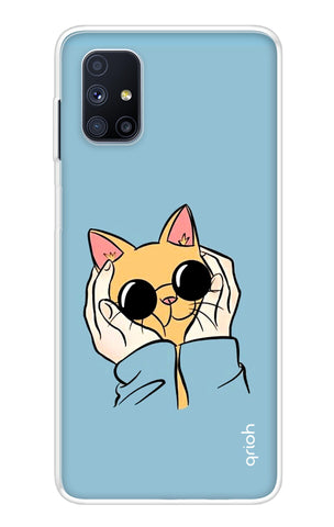 Attitude Cat Samsung Galaxy M51 Back Cover