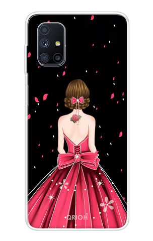 Fashion Princess Samsung Galaxy M51 Back Cover