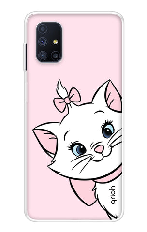 Cute Kitty Samsung Galaxy M51 Back Cover
