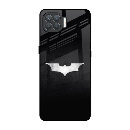 Super Hero Logo Oppo F17 Pro Glass Back Cover Online