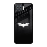 Super Hero Logo Oppo F17 Pro Glass Back Cover Online