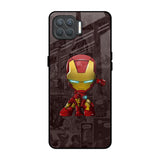 Angry Baby Super Hero Oppo F17 Pro Glass Back Cover Online