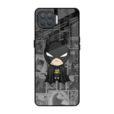 Cartoon Art Oppo F17 Pro Glass Back Cover Online