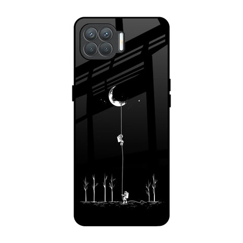 Catch the Moon Oppo F17 Pro Glass Back Cover Online
