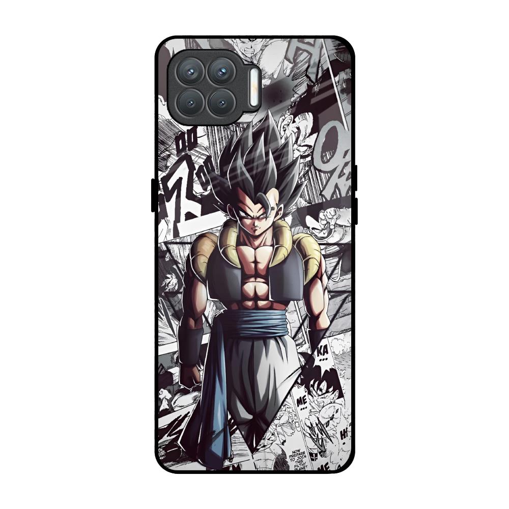 Dragon Anime Art Oppo F17 Pro Glass Back Cover Online