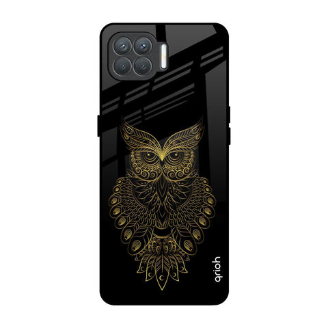 Golden Owl Oppo F17 Pro Glass Back Cover Online