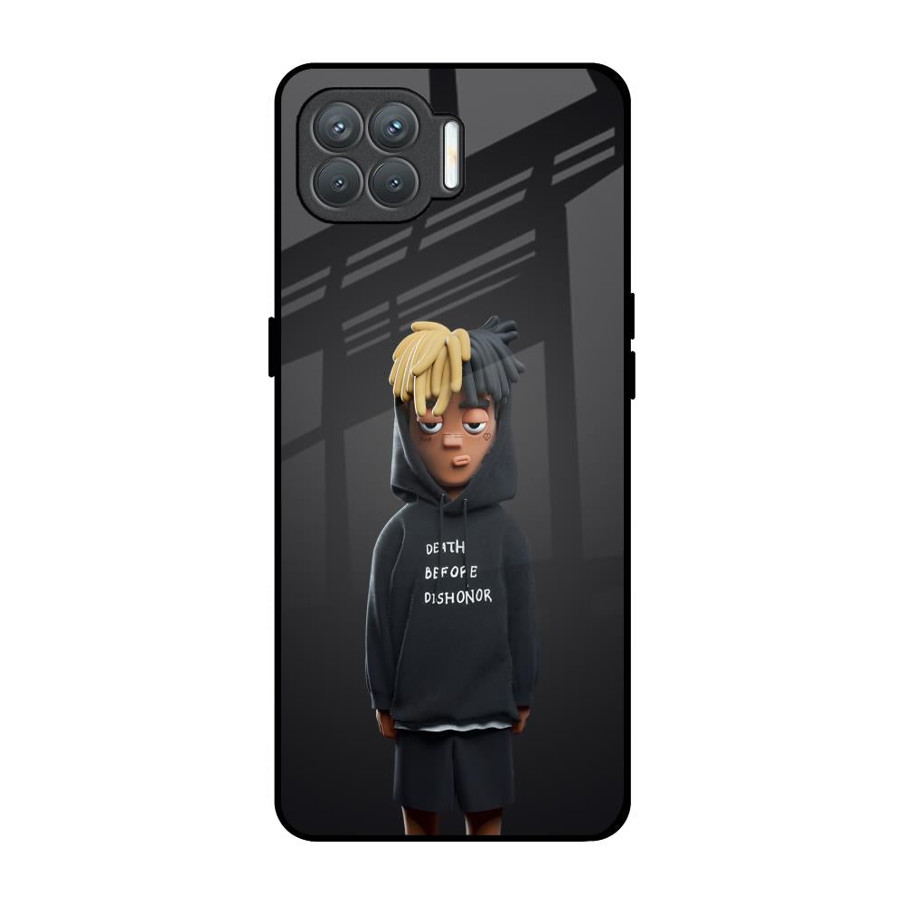 Dishonor Oppo F17 Pro Glass Back Cover Online