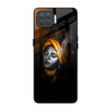 Ombre Krishna Oppo F17 Pro Glass Back Cover Online
