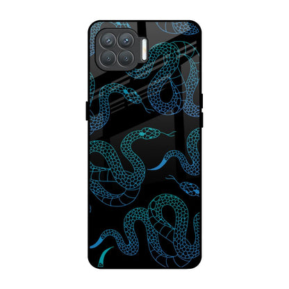 Serpentine Oppo F17 Pro Glass Back Cover Online
