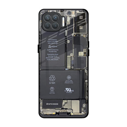 Skeleton Inside Oppo F17 Pro Glass Back Cover Online