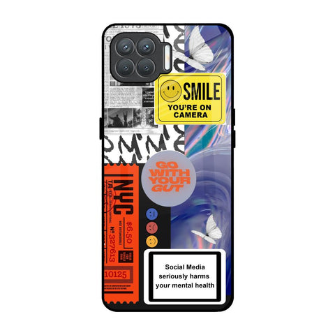 Smile for Camera Oppo F17 Pro Glass Back Cover Online