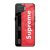 Supreme Ticket Oppo F17 Pro Glass Back Cover Online