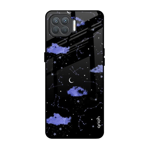 Constellations Oppo F17 Pro Glass Back Cover Online