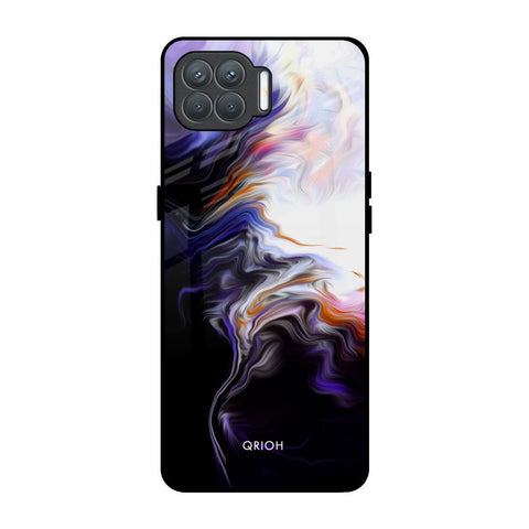 Enigma Smoke Oppo F17 Pro Glass Back Cover Online