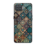 Retro Art Oppo F17 Pro Glass Back Cover Online