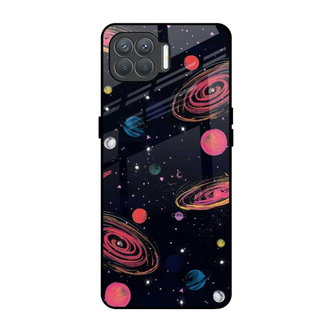 Galaxy In Dream Oppo F17 Pro Glass Back Cover Online