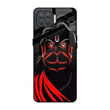 Lord Hanuman Oppo F17 Pro Glass Back Cover Online