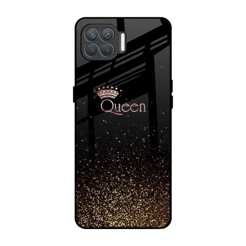 I Am The Queen Oppo F17 Pro Glass Back Cover Online