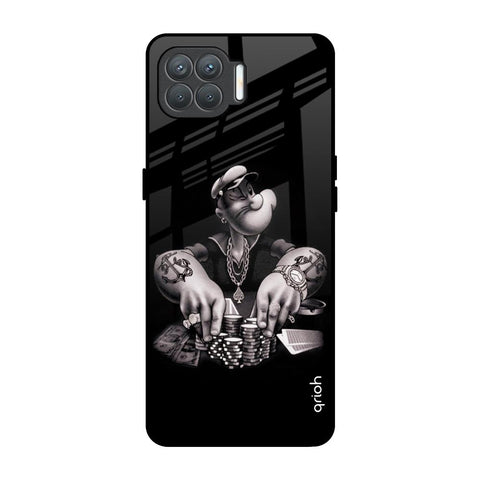 Gambling Problem Oppo F17 Pro Glass Back Cover Online