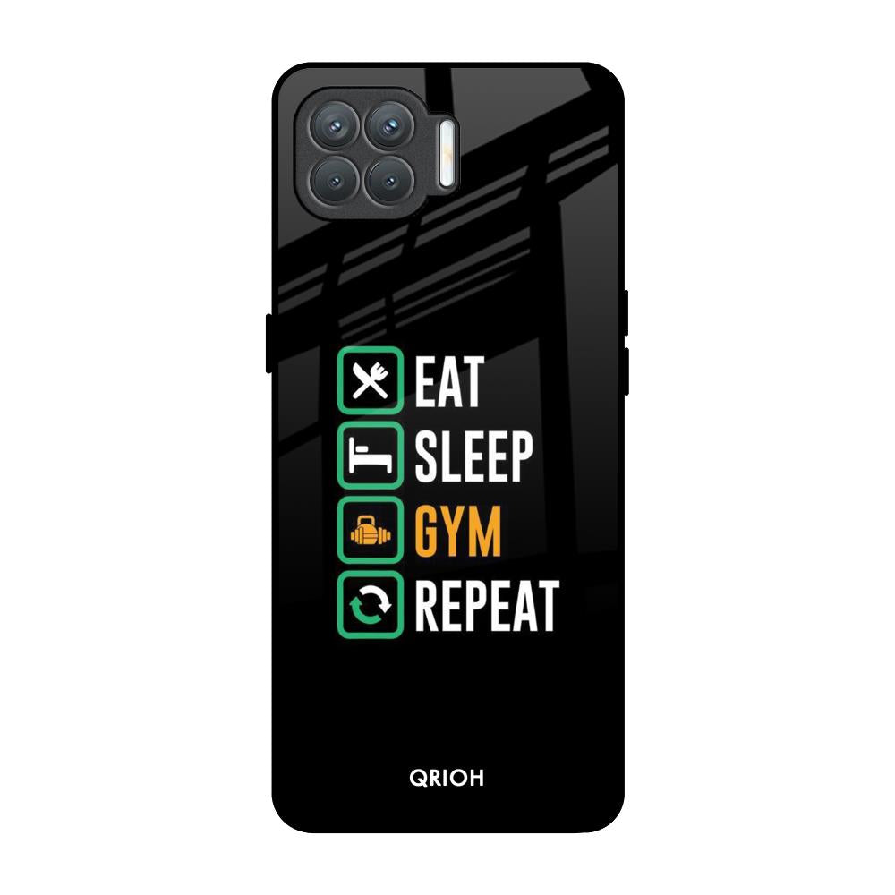 Daily Routine Oppo F17 Pro Glass Back Cover Online