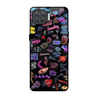 Accept The Mystery Oppo F17 Pro Glass Back Cover Online