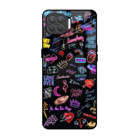 Accept The Mystery Oppo F17 Pro Glass Back Cover Online