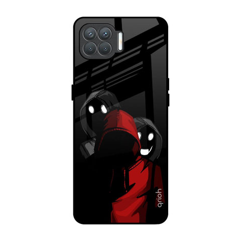 Shadow Character Oppo F17 Pro Glass Back Cover Online
