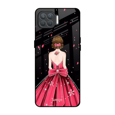Fashion Princess Oppo F17 Pro Glass Back Cover Online