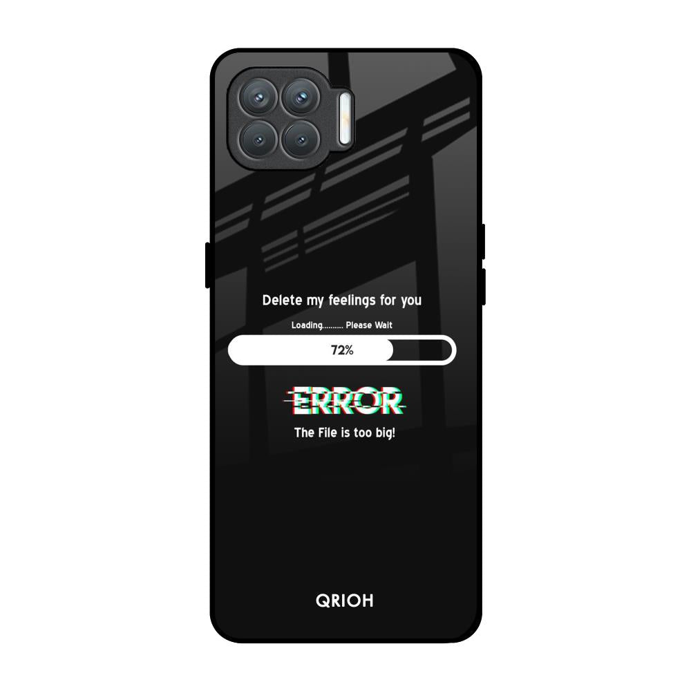 Error Oppo F17 Pro Glass Back Cover Online