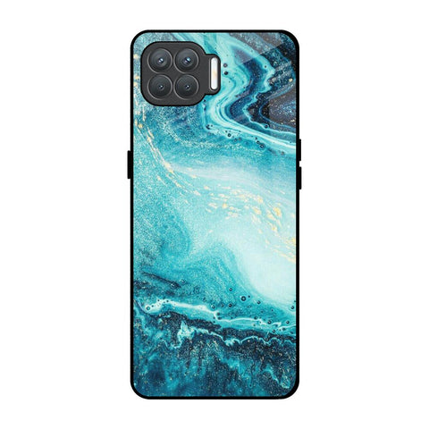 Sea Water Oppo F17 Pro Glass Back Cover Online