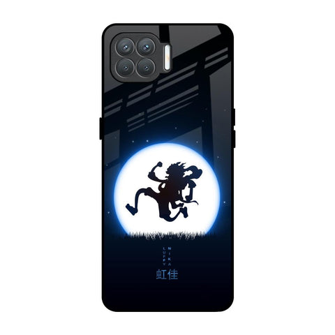 Luffy Nika Oppo F17 Pro Glass Back Cover Online