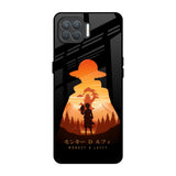 Luffy One Piece Oppo F17 Pro Glass Back Cover Online