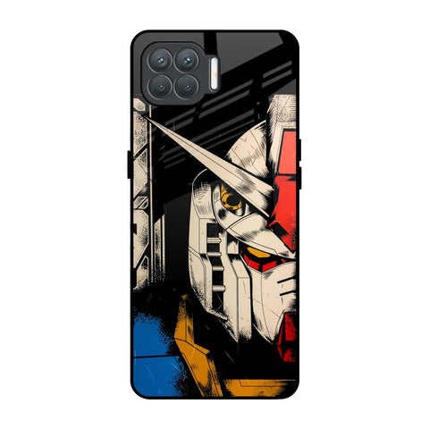 Transformer Art Oppo F17 Pro Glass Back Cover Online