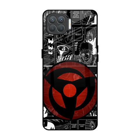Sharingan Oppo F17 Pro Glass Back Cover Online