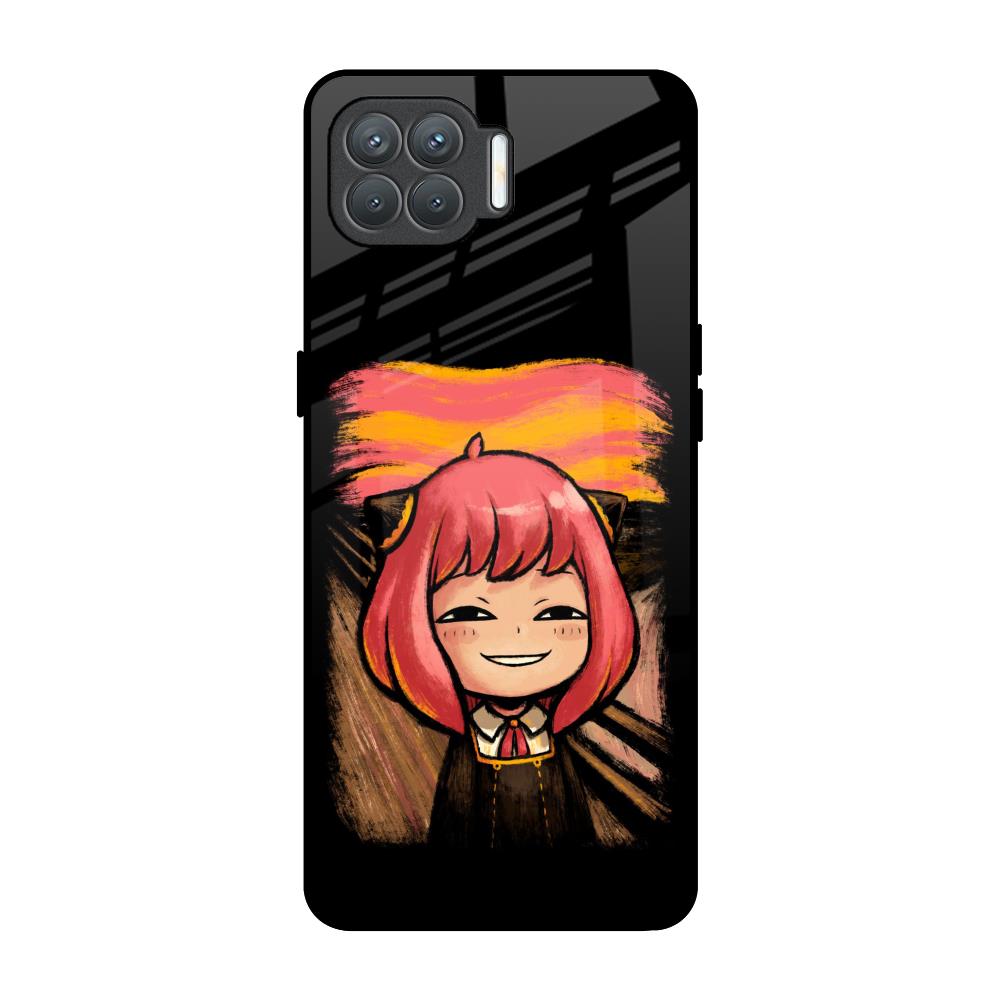 Spy X Family Oppo F17 Pro Glass Back Cover Online