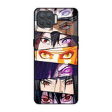 Anime Eyes Oppo F17 Pro Glass Back Cover Online