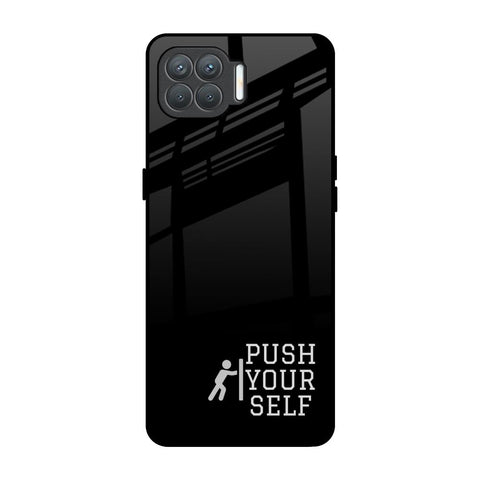 Push Your Self Oppo F17 Pro Glass Back Cover Online