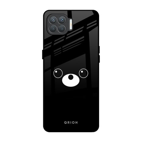 Cute Bear Oppo F17 Pro Glass Back Cover Online