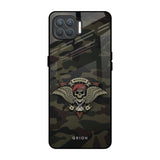 Army Warrior Oppo F17 Pro Glass Back Cover Online
